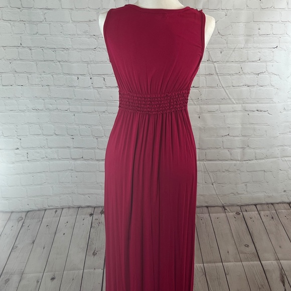 Max Studio - Maxi Raspberry Dress (S) - Picture 5 of 6